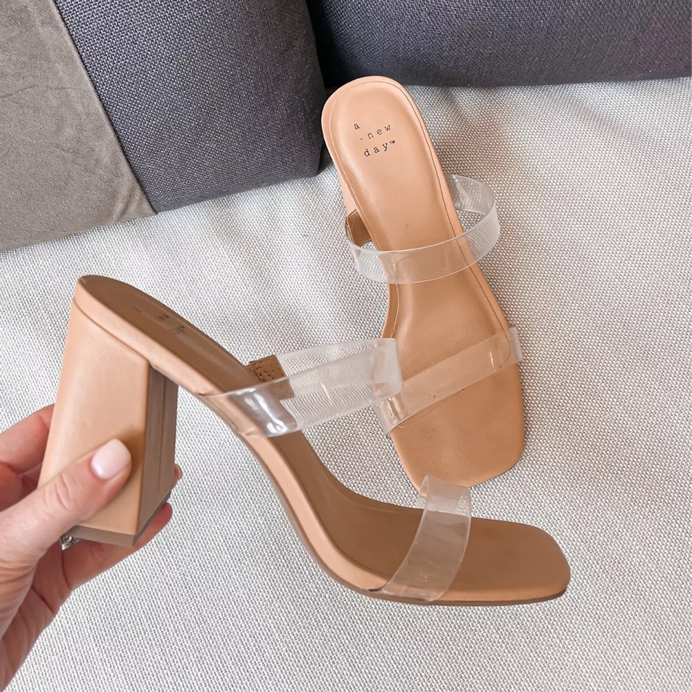 Target “A New Day” “Deanna” block heels